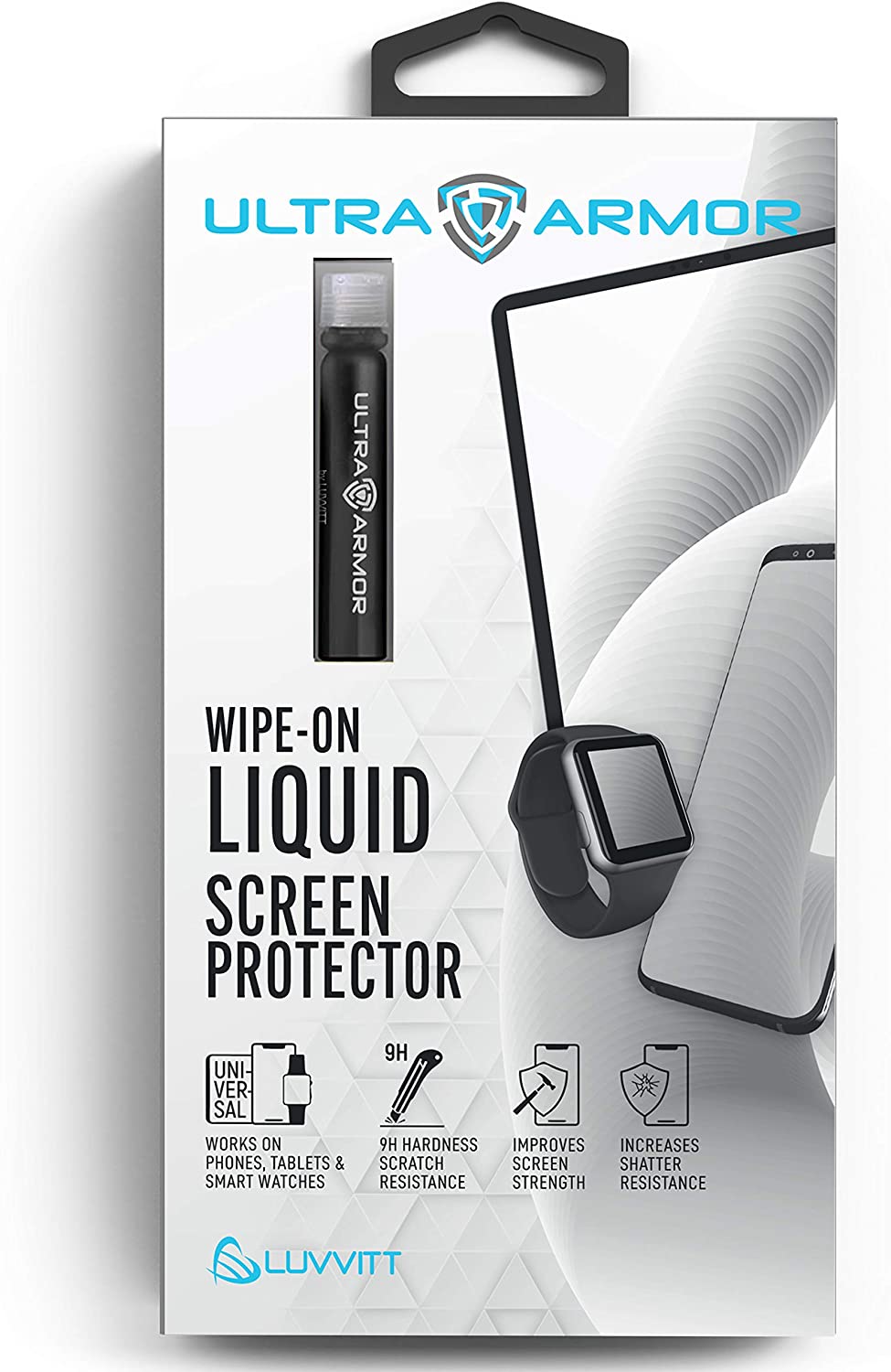 Ultra Armor Liquid Glass Screen Protector for All Smartphones Tablets