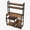 Brown, variant on CazToi Industrial 6-Tier Bakers Rack with Power Outlet Ideal for Kitchen, Dining & Living Room