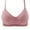 99-Pink bras for women, variant on UPPADA Womens Convenient Push Up Bras Snap Soft Sleep Wirefree Bras Sports Bras No Underwire Plus Size Bras Underwear Daily Wear Comfort Supportive Bra Full Coverage Bras