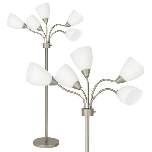 Medusa Floor Lamp Silver