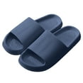 thumbnail image 3 of GHSOHS Slippers for Women Shower Shoes Platform Sandals Slipper for Men and Women Indoor Plus Size Slides Bathroom Sandals Flip Flops Walking Shoes Dress Shoes for Women,Size 44, 3 of 8