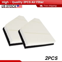 ACB ZONE 2 x Engine Air Filter for Chevrolet Camaro 2016-2023 Cadillac CTS 14-19 ATS 13-19, OEM Engine Air Filter (CA11494)