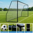 thumbnail image 4 of SLSY Steel Soccer Goals, 18x7/21x7/24x8 ft Soccer Goals for Backyard, Full Size Soccer Goal for Teens & Adults Training, 4 of 6