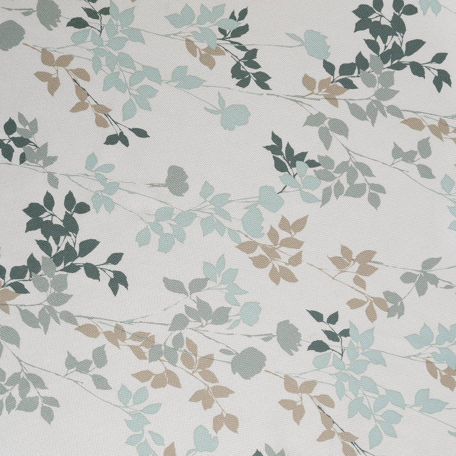 No. 918 Mabel Casual Grommet Window Curtain Panel, 48"x84", Harbor Blue/Green