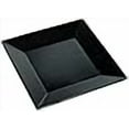 thumbnail image 3 of Yanco RM-108BK Rome Square Plate, Black - Pack of 48, 3 of 3