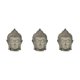 thumbnail image 1 of Ounissouiy Buddha Head Statue Figurine Fengshui Sculpture Decoration Home Desktop Type1 NO1, 1 of 1