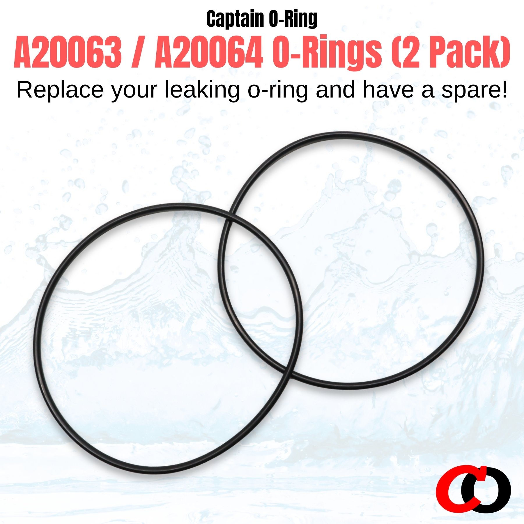 Captain O-Ring Replacement A20063 A20064 Orings for Fluval 304