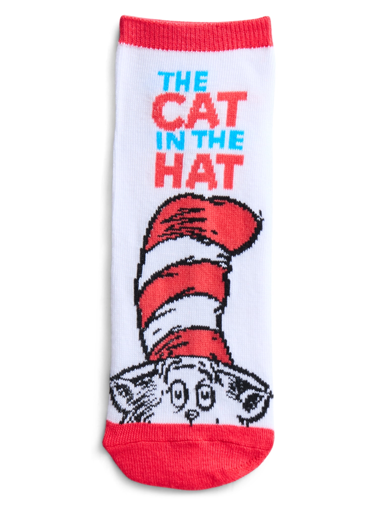 Dr. Seuss Women's Low-Cut Socks, 10-Pack, Shoe Sizes 4-10