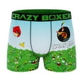 thumbnail image 2 of CRAZYBOXER Men's Underwear Angry Birds Freedom of movement Stretch Boxer Brief Soft (3 PACK), 2 of 10