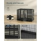 thumbnail image 3 of Jaula para perros SONGMICS HOME Heavy-Duty XL para perros grandes, color negro, 3 of 6
