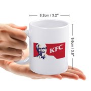 White Mug Fashion KFC Logo Tm
