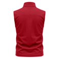 thumbnail image 5 of MEZZALL Men Zip Up Sleeveless Outdoor Vest With Pockets Athletic Training Casual Loose Fit Breathable Solid Color Hiking Jacket Tops Fashion Summer Outerwear, 5 of 5