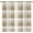 Light Brown, variant on Old Fashioned Check Plaid Home Decor Blackout Curtains, Scottish Tartan Geometric Design Window Treatments 2 Panel Set for Living Room Bedroom, Machine Washable Drapes for Kitchen-W42xL63in