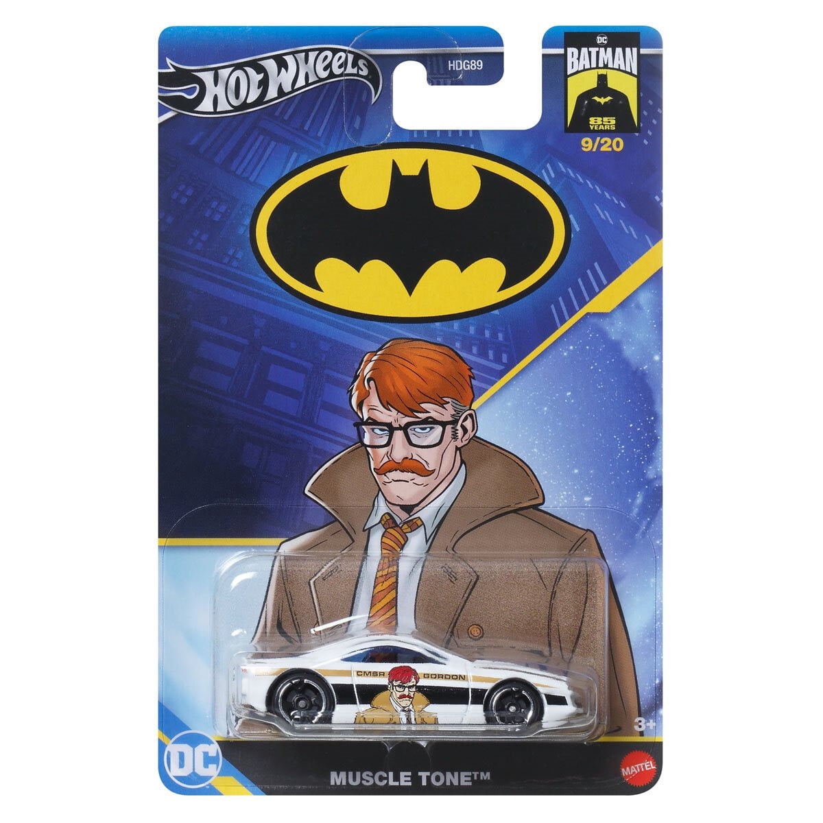 Hot Wheels Batman Die-Cast Car Collection, Classic TV Series and Arkham Knight, Limited Edition, 5-Pack HDG89-956K