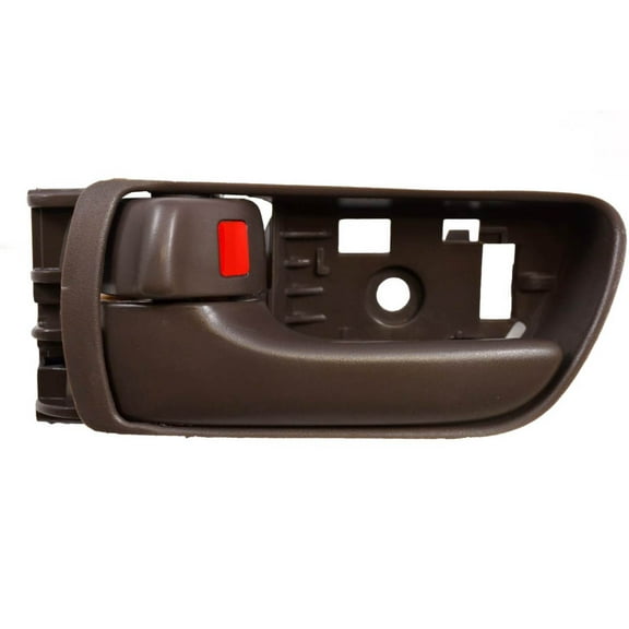 PT Auto Warehouse TO-2533B-FL - Inner Interior Inside Door Handle, Brown (Sandalwood) - Driver Side Front Fits select: 2004-2010 TOYOTA SIENNA