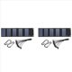 thumbnail image 1 of 2X 12W Panel Solar USB Plegable Célula Solar Cargador de Panel Solar Impermeable Plegable Portátil para Teléfono Móvil Camping Senderismo, 1 of 7