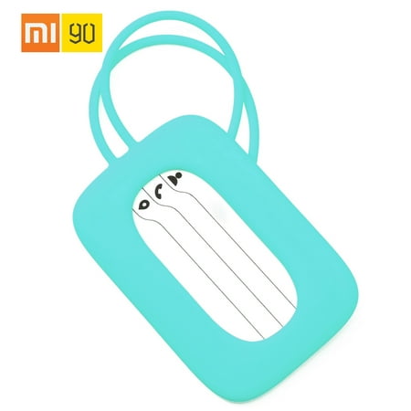 Xiaomi 90fun Colorful Luggage Case Label Travel Accessories Travel Suitcase Baggage Cute Silicone Baggage For Family