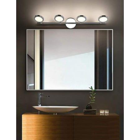 Bathroom Vanity Lights Fixtures, Should Bathroom Vanity Lights Be Up Or Down