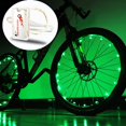 thumbnail image 1 of Luces LED para ruedas de bicicleta con pilas incluidas. ¡100 % más brillantes y visibles desde todos los ángulos para máxima seguridad y estilo! (Paquete de 1 neumático), 1 of 5