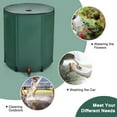 thumbnail image 6 of Gymax 53 Gallon Portable Rain Barrel Water Collector Collapsible Tank w /Spigot Filter, 6 of 10