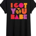 thumbnail image 3 of Sonny and Cher - I Got You Babe - Women's Oversized Graphic T-Shirt, 3 of 5