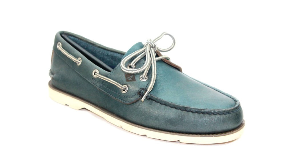 Sperry Top-Sider Men's Leeward 2-Eye Blue Boat Shoe 