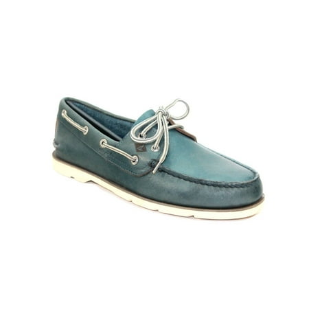 

Sperry Top-Sider Men s Leeward 2-Eye Blue Boat Shoe
