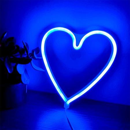 5v Led Neon Light Love Shape For Wedding Party Proposal Birthday ...