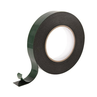 XINYUAN Double-Sided Tape Heavy Duty Adhesive Strong Sticky U8 Roll Foam 10m Black B2 蟽< M4E8