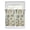 OliveDrab, variant on Tier Curtains 45 Inches Long, Palm Tree Window Treatment Curtain Drapes, Sage Green Tropical Nature Plant Watercolor Window Half Privacy Curtains for Bedroom Bathroom, 42"x45", 2 Panels
