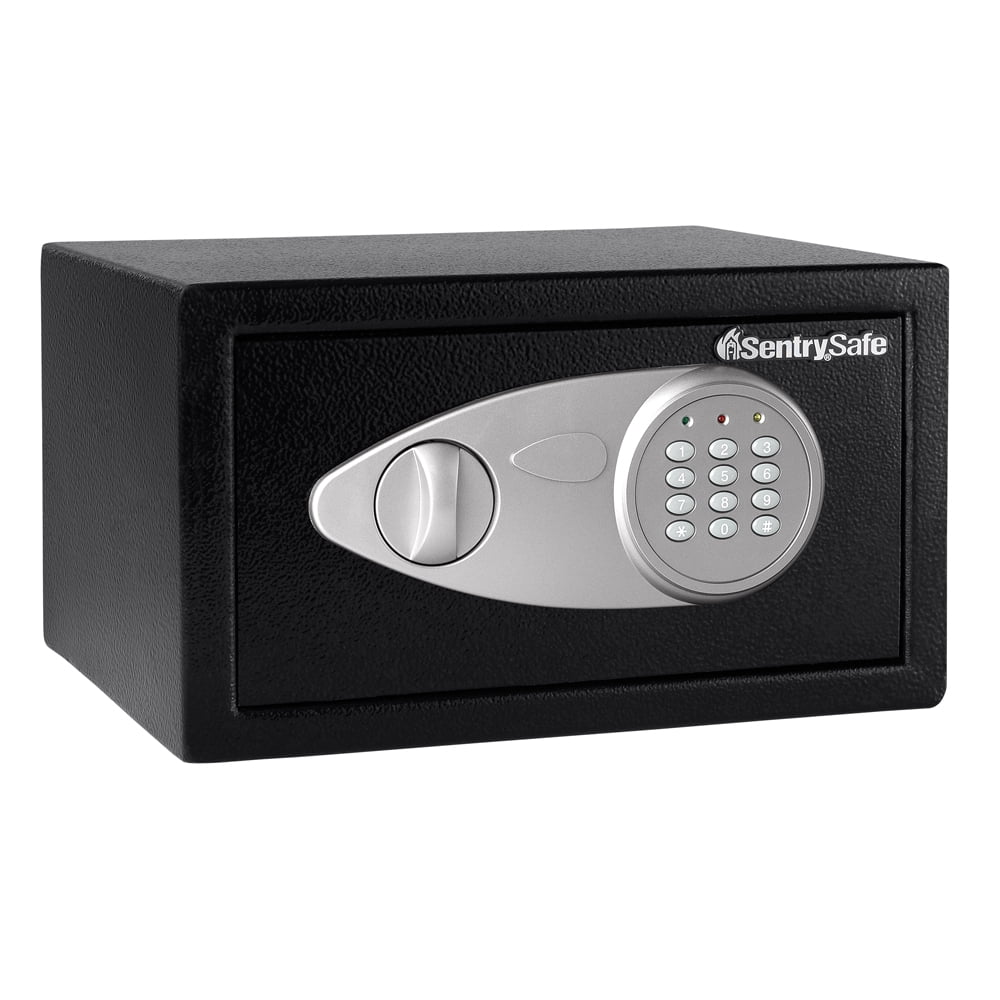 SentrySafe X041E Security Safe with Digital Keypad Lock, 0.41 Cu-Ft., Black