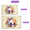 thumbnail image 5 of Bull Terrier Portrait Watercolor Vintage Retro Styles Indoor Rug Bully Dog Lovers Gifts Idea Carpet Living Bed Room Sofa Home Decor - 00001, 5 of 5