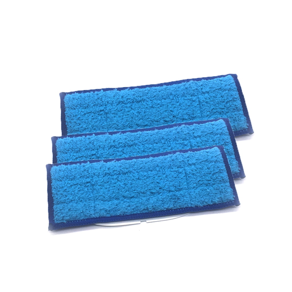 Microfiber Washable Mopping Pads Wet Dry Damp for iRobot Braava Jet 240 241 244 