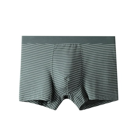 EOYWHK Cotton Boxer Briefs for Men Breathable Silk Underwear Anti-Odor Seamless Everyday Underwear Clearance L-4XL