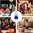 thumbnail image 5 of Girls Zombie Alien Dress Halloween Cosplay Costume Fancy Dress Up Kids Outfit, 5 of 8