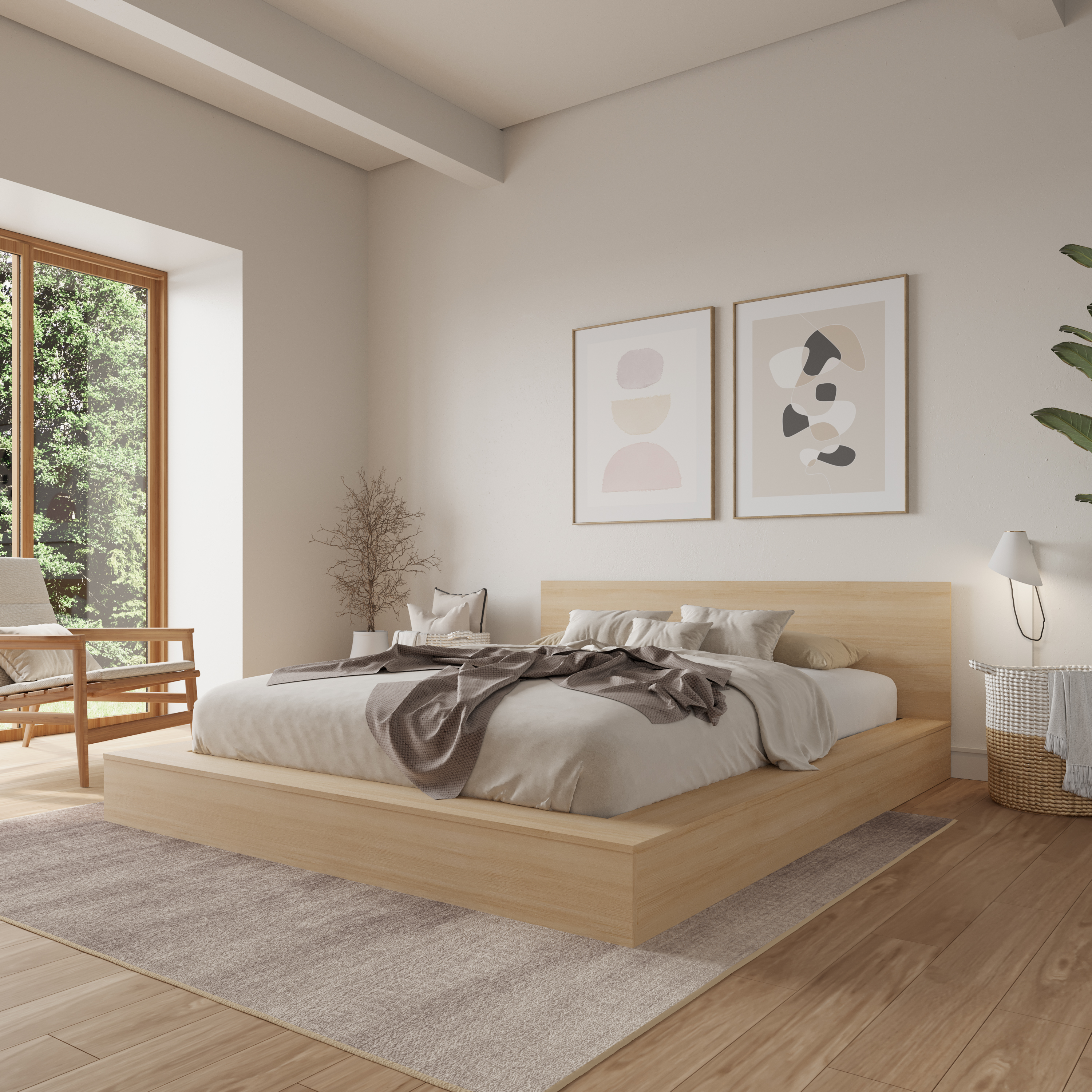 SENS BED LIGHT BROWN S シングル 13c5ecf6-a112-4dde-8ff8-