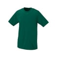thumbnail image 2 of Augusta Sportswear Teen-Boy's Wicking t-Shirt, Dark Green, Medium, 2 of 5