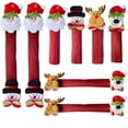 thumbnail image 1 of PENGXIANG 8Pcs Mignonne Couverture de Protection de Four de Noël Rudolph Faceless Doll Home Réfrigérateur Micro-Ondes Couverture de Protection, 1 of 6