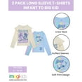 thumbnail image 3 of Disney Lilo & Stitch Angel 2 Pack Long Sleeve T-Shirts Little Kid to Big Kid, 3 of 5