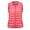 Pink, variant on Aboser Plus Size Puffer Vest for Women Portable Padded Jacket Warm Lightweight Quilted Coat Sleeveless Zip Up Vests Packable Winter Waistcoat