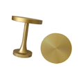 thumbnail image 4 of Esquirla 2 Pieces Curtain Holdbacks Decorative Curtain Holders Wall Mounted, Drapery Tieback Hooks Metal Drape Holder for Office Hotel Gold, 4 of 8