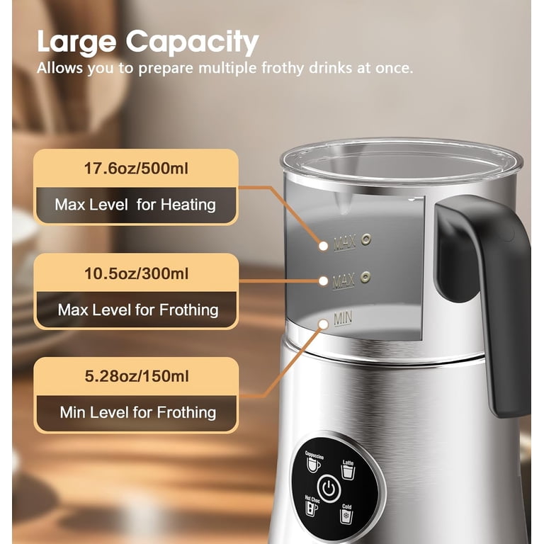 Milk Frother and Steamer