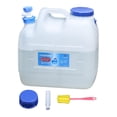 thumbnail image 1 of Contenedor de agua para acampar, jarra de almacenamiento de agua con grifo, tanque de agua portátil de fácil limpieza, Camping para Picnic, senderismo 23L, 1 of 8