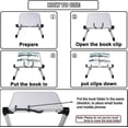 thumbnail image 4 of Soporte para libros ajustable, altura y ángulo ajustables, soporte para libros ergonómico con clips para libros escolares grandes, libros de música, tabletas, recetas de cocina, 4 of 5