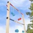 thumbnail image 7 of Ladder Toss Game-Wooden Outdoor Set with 6 Bolas and Storage Bag by Hey! Play!, 7 of 7