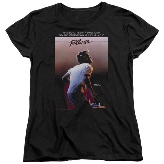 Footloose - Poster - Women's Short Sleeve Shirt - X-Large