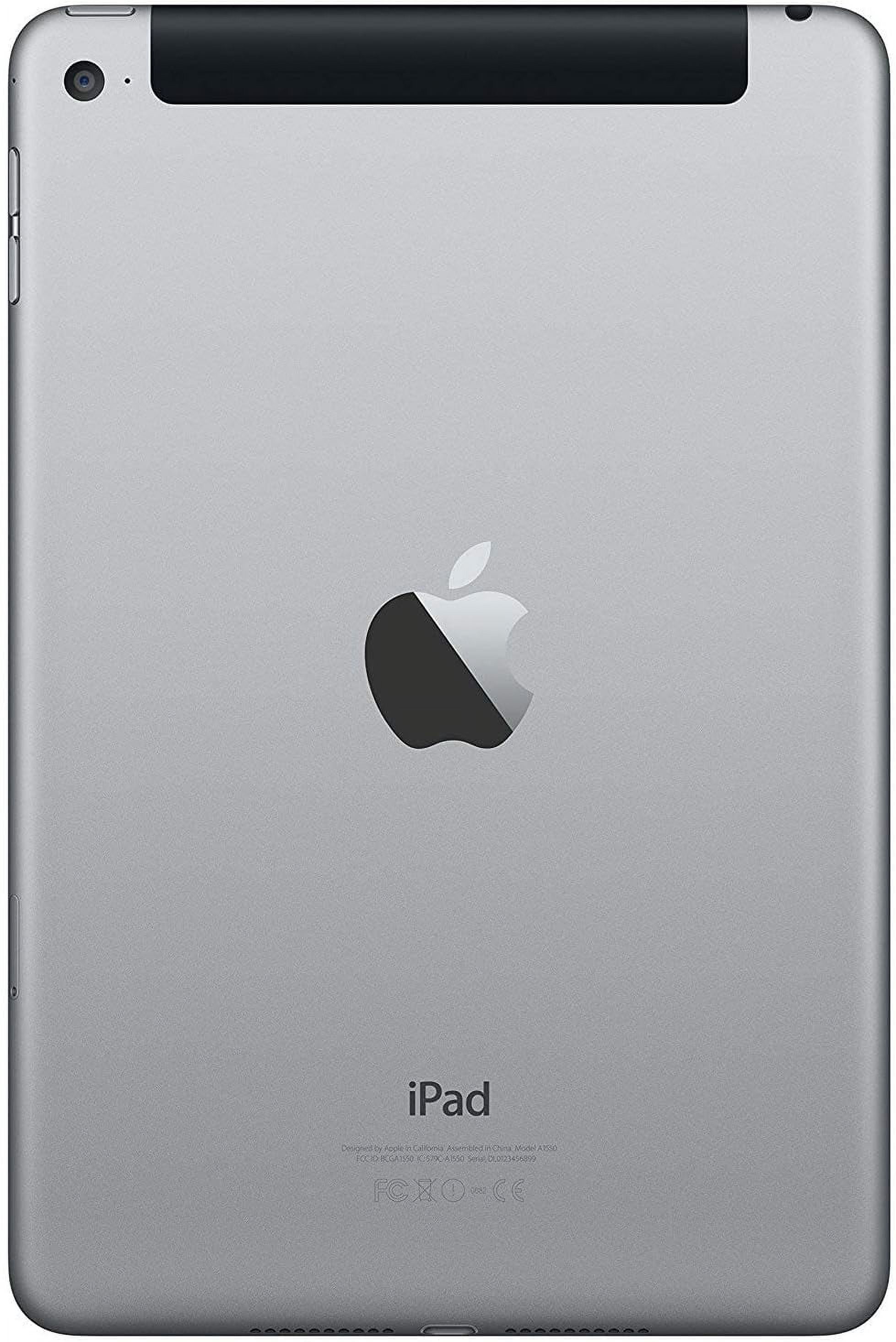Apple iPad Mini 4 128GB ( WiFi + Cellular ) - Certified