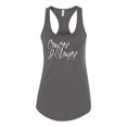 thumbnail image 2 of Slayer Awareness Ladies Racerback Tank Top, Dark Grey, Medium, 2 of 3