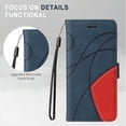 Designed for iPhone 14 Pro Max Wallet Case, [RFID Blocking] PU Leather