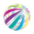 thumbnail image 2 of Pelota de playa inflable, accesorios para fiestas, pelotas, divertido juguete para niños, juguete inflable colorido para piscina, para fiesta temática Bola rayada, 2 of 10